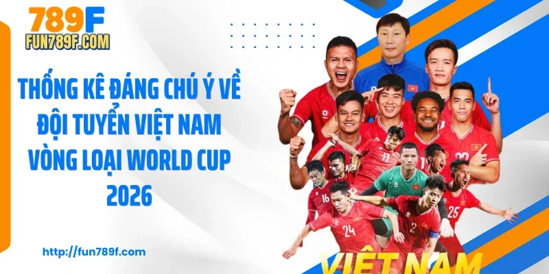 Thống kê đáng chú ý về đội tuyển Việt Nam vòng loại World Cup 2026